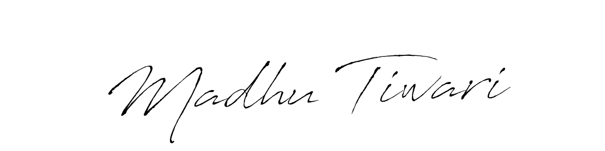 Also we have Madhu Tiwari name is the best signature style. Create professional handwritten signature collection using Antro_Vectra autograph style. Madhu Tiwari signature style 6 images and pictures png