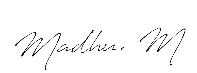 Here are the top 10 professional signature styles for the name Madhu. M. These are the best autograph styles you can use for your name. Madhu. M signature style 6 images and pictures png