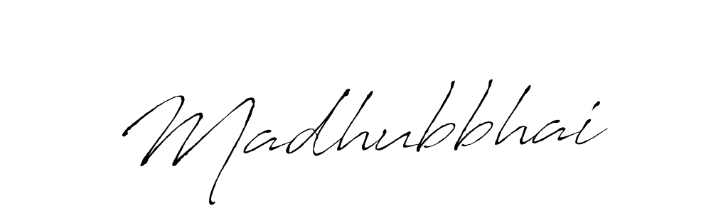 How to make Madhubbhai signature? Antro_Vectra is a professional autograph style. Create handwritten signature for Madhubbhai name. Madhubbhai signature style 6 images and pictures png