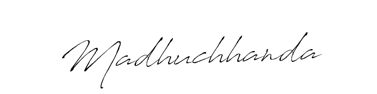Create a beautiful signature design for name Madhuchhanda. With this signature (Antro_Vectra) fonts, you can make a handwritten signature for free. Madhuchhanda signature style 6 images and pictures png