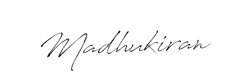 if you are searching for the best signature style for your name Madhukiran. so please give up your signature search. here we have designed multiple signature styles  using Antro_Vectra. Madhukiran signature style 6 images and pictures png