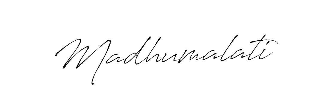 You should practise on your own different ways (Antro_Vectra) to write your name (Madhumalati) in signature. don't let someone else do it for you. Madhumalati signature style 6 images and pictures png