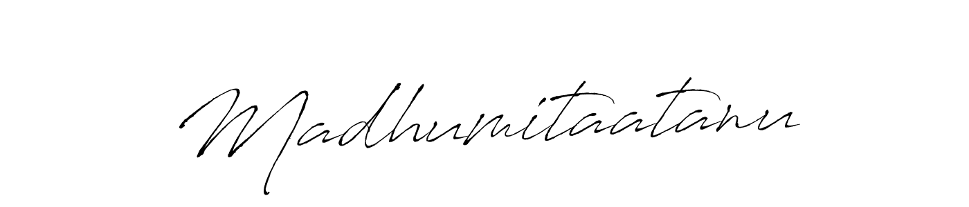 It looks lik you need a new signature style for name Madhumitaatanu. Design unique handwritten (Antro_Vectra) signature with our free signature maker in just a few clicks. Madhumitaatanu signature style 6 images and pictures png