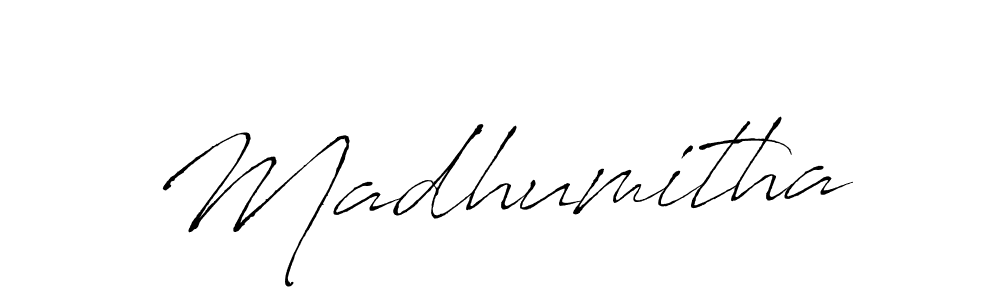 You should practise on your own different ways (Antro_Vectra) to write your name (Madhumitha) in signature. don't let someone else do it for you. Madhumitha signature style 6 images and pictures png