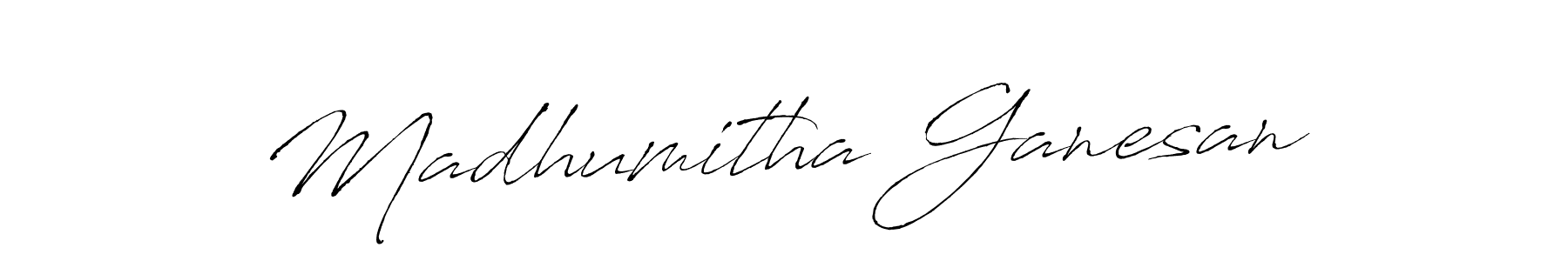 Once you've used our free online signature maker to create your best signature Antro_Vectra style, it's time to enjoy all of the benefits that Madhumitha Ganesan name signing documents. Madhumitha Ganesan signature style 6 images and pictures png