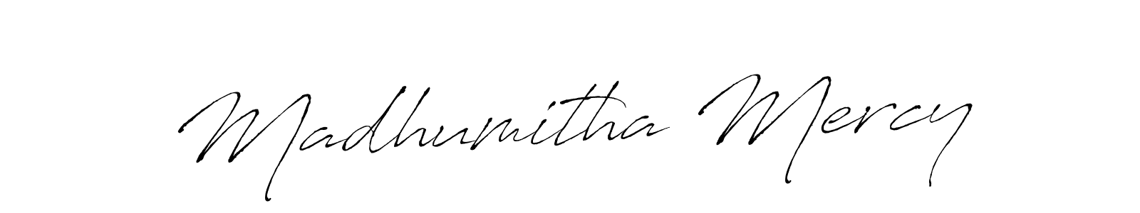 It looks lik you need a new signature style for name Madhumitha Mercy. Design unique handwritten (Antro_Vectra) signature with our free signature maker in just a few clicks. Madhumitha Mercy signature style 6 images and pictures png