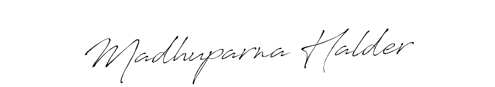 The best way (Antro_Vectra) to make a short signature is to pick only two or three words in your name. The name Madhuparna Halder include a total of six letters. For converting this name. Madhuparna Halder signature style 6 images and pictures png