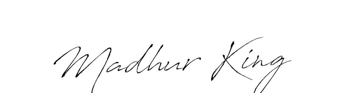 Similarly Antro_Vectra is the best handwritten signature design. Signature creator online .You can use it as an online autograph creator for name Madhur King. Madhur King signature style 6 images and pictures png