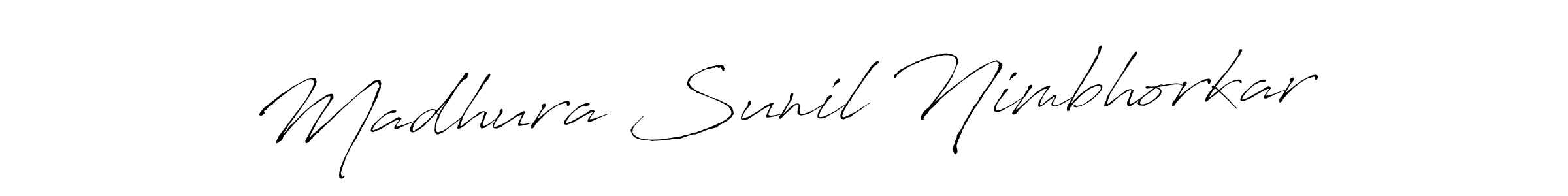 Use a signature maker to create a handwritten signature online. With this signature software, you can design (Antro_Vectra) your own signature for name Madhura Sunil Nimbhorkar. Madhura Sunil Nimbhorkar signature style 6 images and pictures png