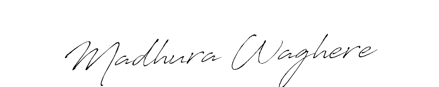 Use a signature maker to create a handwritten signature online. With this signature software, you can design (Antro_Vectra) your own signature for name Madhura Waghere. Madhura Waghere signature style 6 images and pictures png