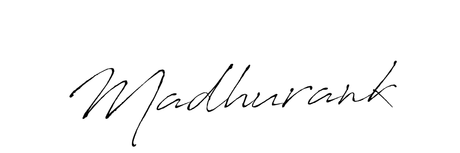 How to make Madhurank name signature. Use Antro_Vectra style for creating short signs online. This is the latest handwritten sign. Madhurank signature style 6 images and pictures png
