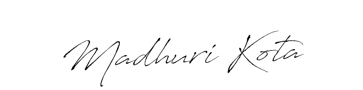 Make a beautiful signature design for name Madhuri Kota. Use this online signature maker to create a handwritten signature for free. Madhuri Kota signature style 6 images and pictures png