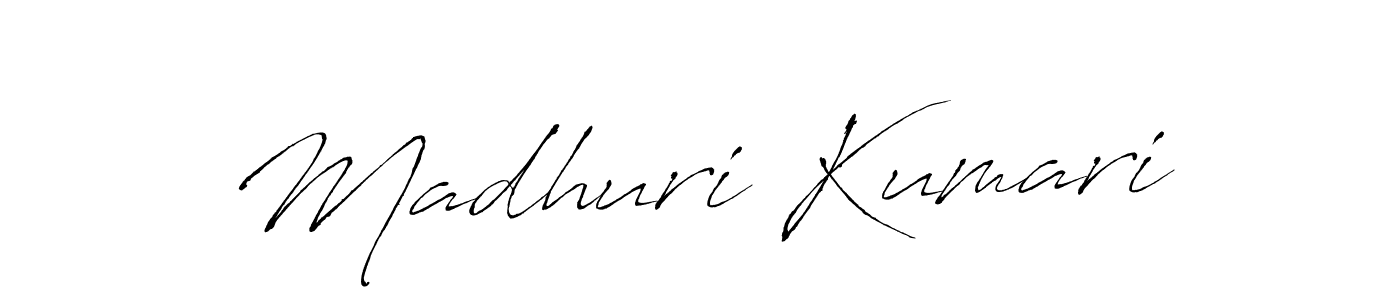Antro_Vectra is a professional signature style that is perfect for those who want to add a touch of class to their signature. It is also a great choice for those who want to make their signature more unique. Get Madhuri Kumari name to fancy signature for free. Madhuri Kumari signature style 6 images and pictures png