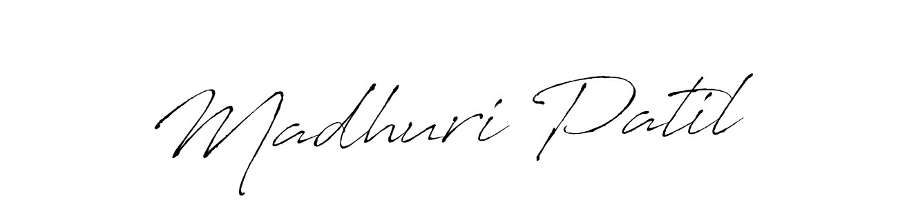 Also we have Madhuri Patil name is the best signature style. Create professional handwritten signature collection using Antro_Vectra autograph style. Madhuri Patil signature style 6 images and pictures png