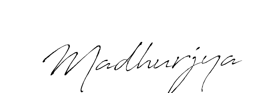 Create a beautiful signature design for name Madhurjya. With this signature (Antro_Vectra) fonts, you can make a handwritten signature for free. Madhurjya signature style 6 images and pictures png