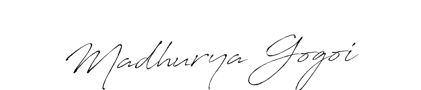 if you are searching for the best signature style for your name Madhurya Gogoi. so please give up your signature search. here we have designed multiple signature styles  using Antro_Vectra. Madhurya Gogoi signature style 6 images and pictures png