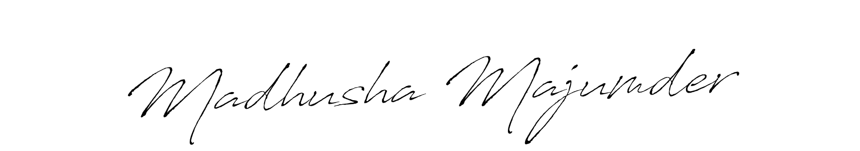 It looks lik you need a new signature style for name Madhusha Majumder. Design unique handwritten (Antro_Vectra) signature with our free signature maker in just a few clicks. Madhusha Majumder signature style 6 images and pictures png