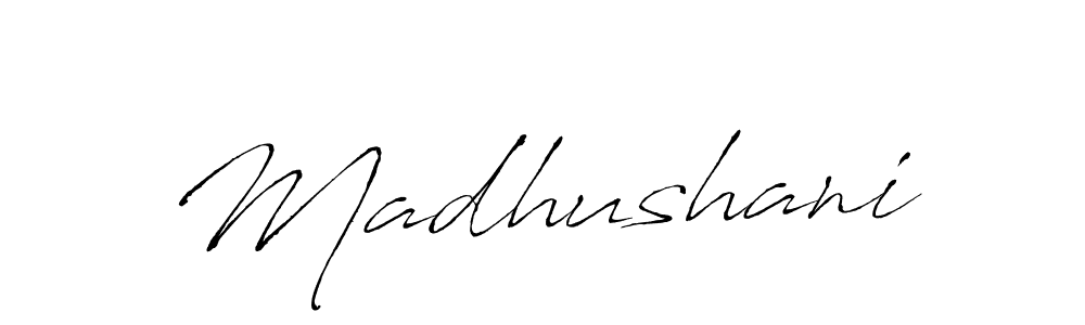 Make a beautiful signature design for name Madhushani. Use this online signature maker to create a handwritten signature for free. Madhushani signature style 6 images and pictures png