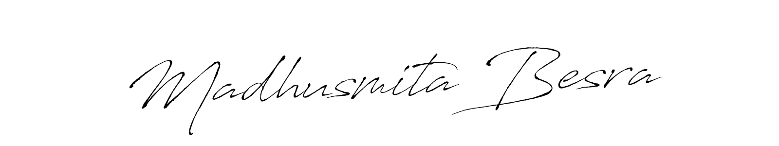 Make a beautiful signature design for name Madhusmita Besra. Use this online signature maker to create a handwritten signature for free. Madhusmita Besra signature style 6 images and pictures png