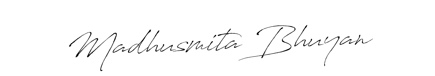 Design your own signature with our free online signature maker. With this signature software, you can create a handwritten (Antro_Vectra) signature for name Madhusmita Bhuyan. Madhusmita Bhuyan signature style 6 images and pictures png