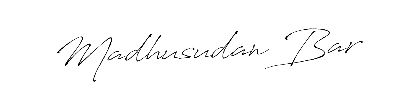 Similarly Antro_Vectra is the best handwritten signature design. Signature creator online .You can use it as an online autograph creator for name Madhusudan Bar. Madhusudan Bar signature style 6 images and pictures png