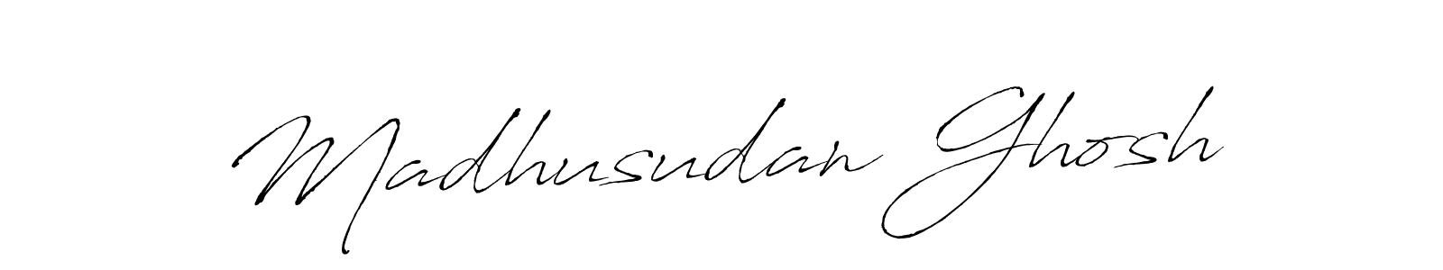 You can use this online signature creator to create a handwritten signature for the name Madhusudan Ghosh. This is the best online autograph maker. Madhusudan Ghosh signature style 6 images and pictures png