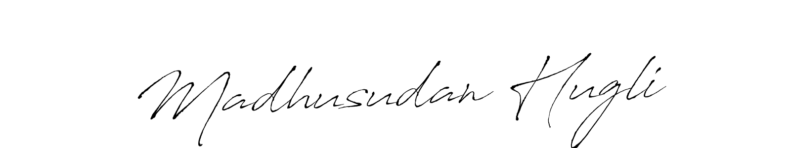 Madhusudan Hugli stylish signature style. Best Handwritten Sign (Antro_Vectra) for my name. Handwritten Signature Collection Ideas for my name Madhusudan Hugli. Madhusudan Hugli signature style 6 images and pictures png
