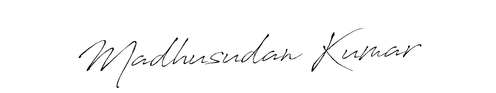 Use a signature maker to create a handwritten signature online. With this signature software, you can design (Antro_Vectra) your own signature for name Madhusudan Kumar. Madhusudan Kumar signature style 6 images and pictures png