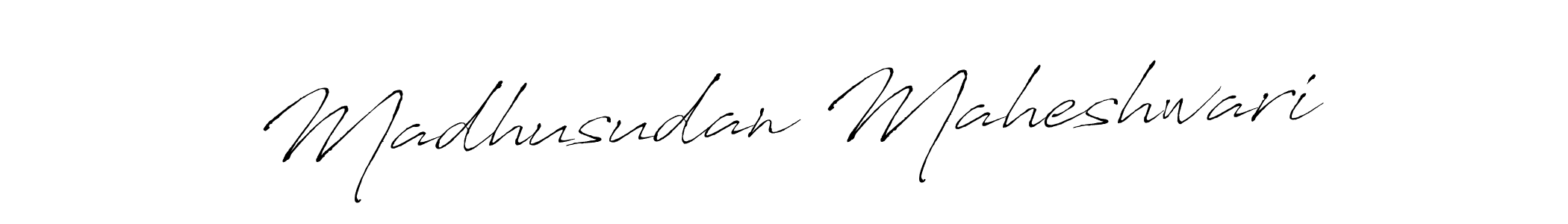 Make a beautiful signature design for name Madhusudan Maheshwari. Use this online signature maker to create a handwritten signature for free. Madhusudan Maheshwari signature style 6 images and pictures png
