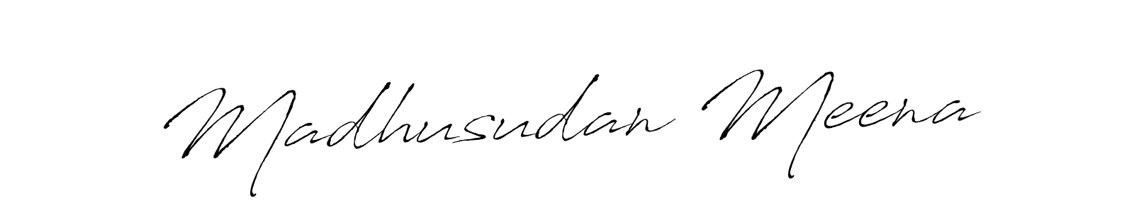 You can use this online signature creator to create a handwritten signature for the name Madhusudan Meena. This is the best online autograph maker. Madhusudan Meena signature style 6 images and pictures png