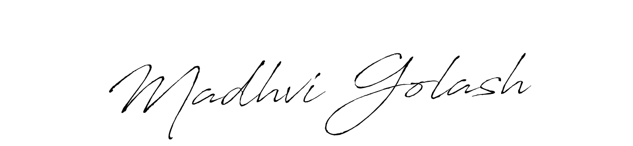 if you are searching for the best signature style for your name Madhvi Golash. so please give up your signature search. here we have designed multiple signature styles  using Antro_Vectra. Madhvi Golash signature style 6 images and pictures png