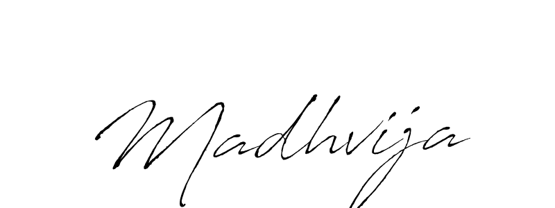 How to make Madhvija signature? Antro_Vectra is a professional autograph style. Create handwritten signature for Madhvija name. Madhvija signature style 6 images and pictures png