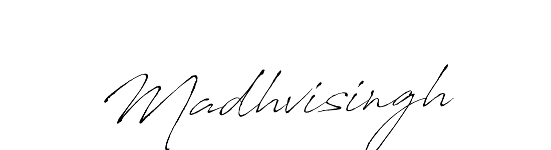 You should practise on your own different ways (Antro_Vectra) to write your name (Madhvisingh) in signature. don't let someone else do it for you. Madhvisingh signature style 6 images and pictures png