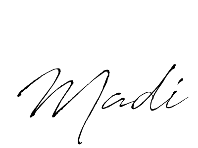 Antro_Vectra is a professional signature style that is perfect for those who want to add a touch of class to their signature. It is also a great choice for those who want to make their signature more unique. Get Madi name to fancy signature for free. Madi signature style 6 images and pictures png