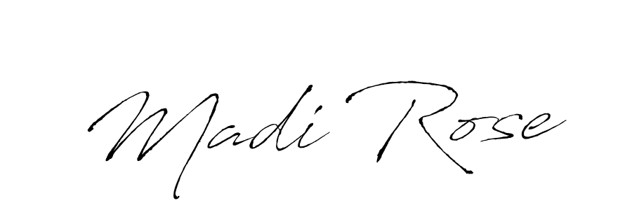 Create a beautiful signature design for name Madi Rose. With this signature (Antro_Vectra) fonts, you can make a handwritten signature for free. Madi Rose signature style 6 images and pictures png