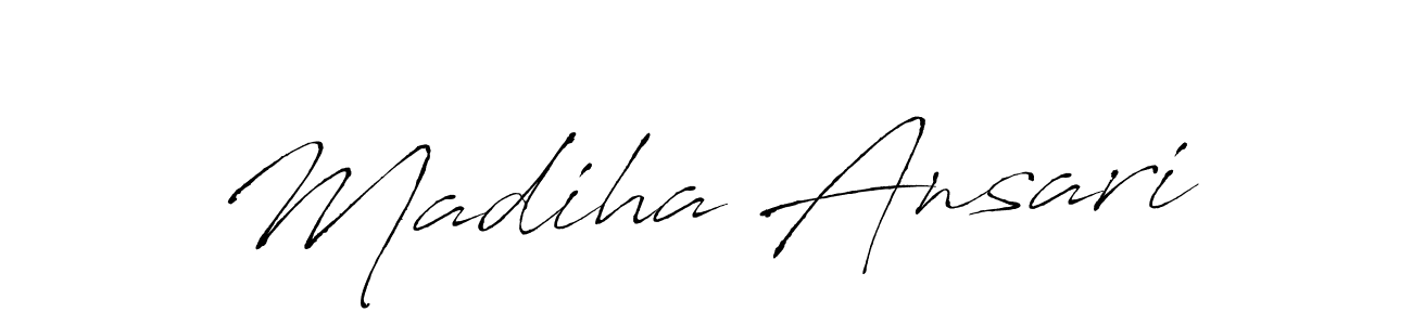 Here are the top 10 professional signature styles for the name Madiha Ansari. These are the best autograph styles you can use for your name. Madiha Ansari signature style 6 images and pictures png