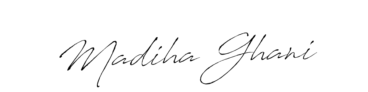 Make a beautiful signature design for name Madiha Ghani. Use this online signature maker to create a handwritten signature for free. Madiha Ghani signature style 6 images and pictures png