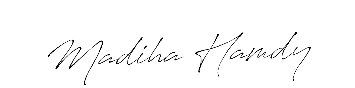 How to Draw Madiha Hamdy signature style? Antro_Vectra is a latest design signature styles for name Madiha Hamdy. Madiha Hamdy signature style 6 images and pictures png