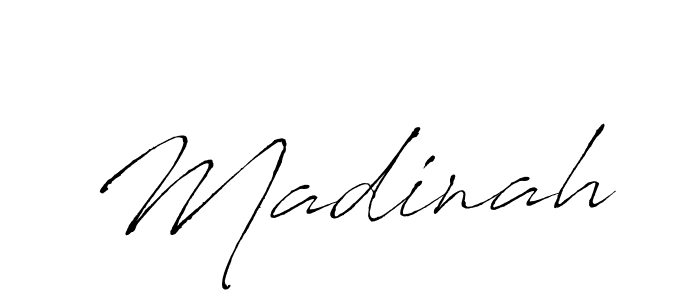 How to make Madinah name signature. Use Antro_Vectra style for creating short signs online. This is the latest handwritten sign. Madinah signature style 6 images and pictures png