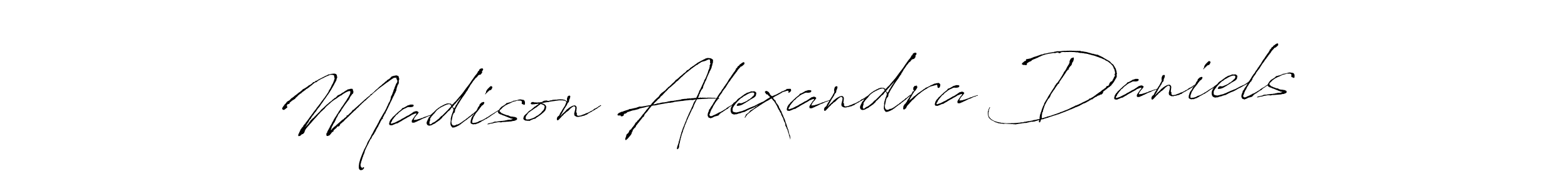 Also we have Madison Alexandra Daniels name is the best signature style. Create professional handwritten signature collection using Antro_Vectra autograph style. Madison Alexandra Daniels signature style 6 images and pictures png