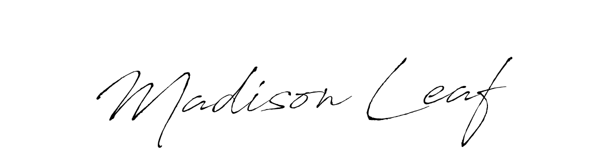 if you are searching for the best signature style for your name Madison Leaf. so please give up your signature search. here we have designed multiple signature styles  using Antro_Vectra. Madison Leaf signature style 6 images and pictures png