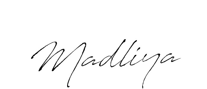 How to make Madliya name signature. Use Antro_Vectra style for creating short signs online. This is the latest handwritten sign. Madliya signature style 6 images and pictures png