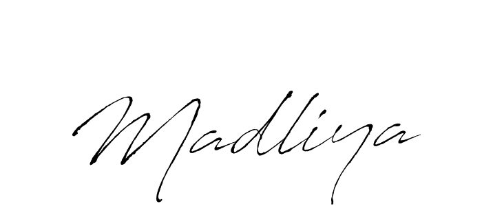 The best way (Antro_Vectra) to make a short signature is to pick only two or three words in your name. The name Madliya include a total of six letters. For converting this name. Madliya signature style 6 images and pictures png