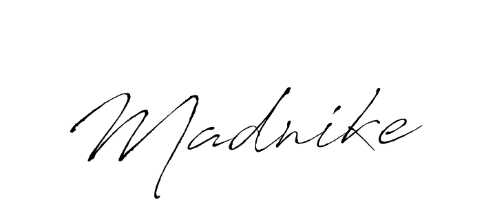 How to make Madnike name signature. Use Antro_Vectra style for creating short signs online. This is the latest handwritten sign. Madnike signature style 6 images and pictures png