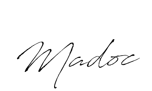 Also we have Madoc name is the best signature style. Create professional handwritten signature collection using Antro_Vectra autograph style. Madoc signature style 6 images and pictures png