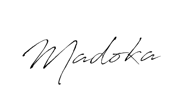How to make Madoka signature? Antro_Vectra is a professional autograph style. Create handwritten signature for Madoka name. Madoka signature style 6 images and pictures png