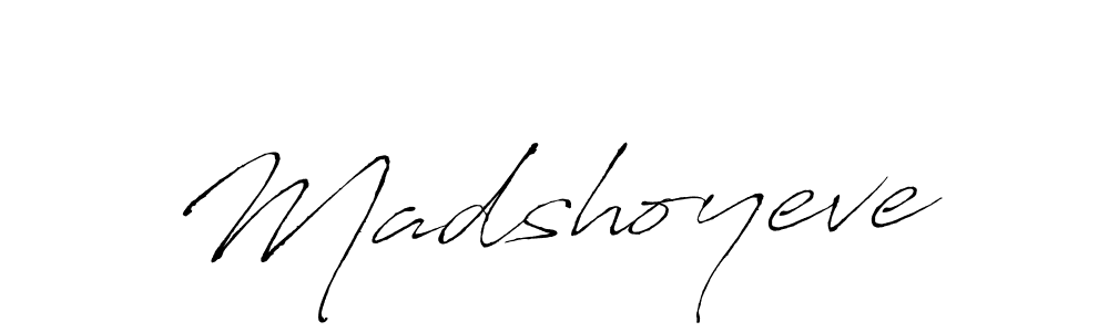 Use a signature maker to create a handwritten signature online. With this signature software, you can design (Antro_Vectra) your own signature for name Madshoyeve. Madshoyeve signature style 6 images and pictures png