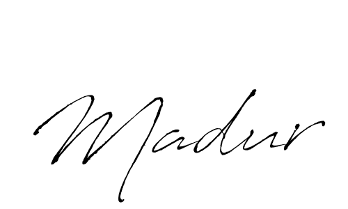 Make a beautiful signature design for name Madur. Use this online signature maker to create a handwritten signature for free. Madur signature style 6 images and pictures png