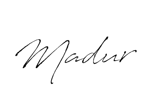 Make a beautiful signature design for name Madur. Use this online signature maker to create a handwritten signature for free. Madur signature style 6 images and pictures png