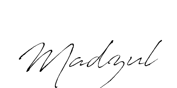 How to make Madzul signature? Antro_Vectra is a professional autograph style. Create handwritten signature for Madzul name. Madzul signature style 6 images and pictures png